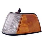 Front Left (Driver) Side Marker Light Assembly for 1990 - 1991 Honda Civic, 4 Door Sedan,  34350SH4A12, Replacement