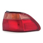 Right (Passenger) Tail Light Assembly for 1998 - 2000 Honda Accord, Replacement Rear Tail Light Cover - Side Outer (4 Door; Sedan),  33501S84A01