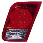 Right (Passenger) Rear Tail Light Assembly for 2003 - 2005 Honda Civic, 4 Door Sedan, Deck Lid Mounted, Includes Bulbs & Sockets,  34151S5AA01, Replacement