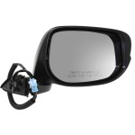 Power Right (Passenger) Mirror for 2009-2014 Models, Manual Folding, Non-Heated, Paintable, Replacement