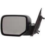 Power Mirror for Honda Pilot 2009-2015, Left (Driver), Manual Folding, Heated, Paintable, Without Memory and Signal Light, Replacement