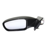 Power Mirror for Hyundai Sonata 2011-2014, Left (Driver), Manual Folding, Non-Heated, Paintable, without Signal Light, Excludes Hybrid Model, Replacement