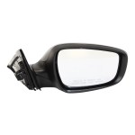 Mirror for Hyundai Veloster 2012-2017, Right (Passenger), Power Controlled, Manual Folding, Heated, Paintable, with Signal Light, without Panoramic Roof, Replacement