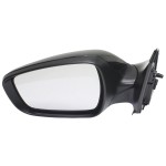 Power Mirror for Hyundai Accent 2012-2017, Left (Driver), Manual Folding, Heated, Paintable, with In-housing Signal Light, without Auto Dimming, BSD and Memory, Replacement