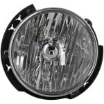 Headlight Assembly for Jeep Wrangler (JK) 2007-2018, Right (Passenger), Halogen, Replacement