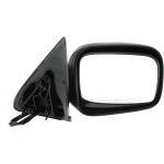 Power Heated Mirror for Jeep Liberty 2002-2007, Right (Passenger), Manual Folding, Textured, with 8-Hole 5-Pin Plug, Without Memory, Replacement