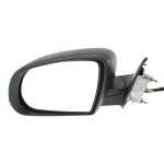 Power Mirror for Jeep Cherokee 2014-2018, Left (Driver), Manual Folding, Non-Heated, Textured, without Auto Dimming, Blind Spot Detection, Memory, and Signal Light, Replacement