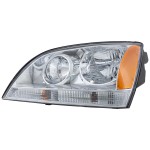 Headlight Assembly for 2005-2006 Kia Sorento, Halogen, Left (Driver) Side, without Sport Package, Replacement