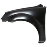 Primed (Ready to Paint) Front Fender for Kia RIO/RIO5 2006-2011, Left (Driver), Hatchback/Sedan, Steel, Replacement
