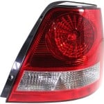 Tail Light Assembly for Kia Sorento 2003-2006, Right (Passenger) Side, with 3 Bulbs, Replacement