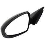 Power Mirror for Kia Forte 2019-2022 Left (Driver), Manual Folding, Non-Heated, Paintable, Without Auto Dimming, Blind Spot Detection, Memory, Puddle Light and Signal Light, FE/LXS/S Model, Replacement