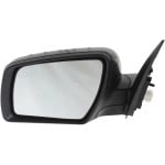Power Mirror for Kia Soul 2012-2013, Manual Folding, Left (Driver) Side, Heated, Paintable, with Signal Light, Replacement