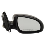 Power Mirror for Kia Sportage 2017-2022, Right (Passenger) Side, Manual Folding, Non-Heated, Paintable, Replacement