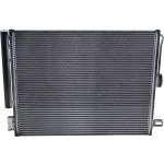 A/C Condenser for 2011-2023 Dodge Durango, 2011-2022 Jeep Grand Cherokee WK, With Transmission Cooler, Replacement