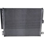 A/C Condenser for 2011-2023 Dodge Durango, 2011-2022 Jeep Grand Cherokee WK, With Transmission Cooler, Replacement