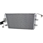 A/C Condenser for Volkswagen Beetle 1998-2006, Compatible with 1.8 Liter/1.9 Liter Engine, 4 Cylinder, Replacement