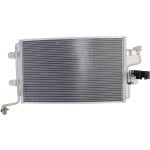 A/C Condenser for Volkswagen Jetta (1999-2005), Audi TT (2000-2006), Without Receiver Drier, Replacement