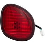Tail Light Assembly for Lexus GS300/GS400/GS430 1998-2005, Right (Passenger), Inner, Replacement