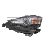 Left (Driver) Headlight Assembly for 2014 - 2016 Lexus IS250, Front Headlight Assembly Replacement Housing/Lens/Cover, High-Intensity Discharge; Composite;  8118553721 , Replacement