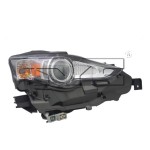 Right (Passenger) Headlight Assembly for 2014 - 2016 Lexus IS350, Front Replacement Housing / Lens / Cover, High-Intensity Discharge; Composite;  8114553721, Replacement