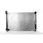 Radiator Assembly for 2006 - 2007 Toyota Highlander (Gas Hybrid), Main Radiator,  1604120354, Replacement