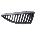 Grille for Mitsubishi Lancer 2004, Right (Passenger) Side, Black Shell and Insert, Sportback Model, Wagon, without Anti-Lock Braking System, Replacement