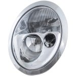 Headlight Assembly for Cooper 2002-2004, Left (Driver), Halogen, Without Headlight Washer, Base/S Models, Replacement