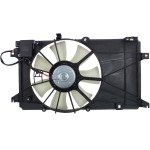 Radiator Fan Assembly with Control Module for 2006-2010 Mazda 5, Replacement