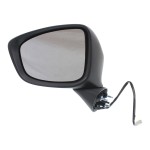 Power Mirror for Mazda CX-5 2013-2015, Left (Driver) Side, Manual Folding, Heated, Paintable, with In-Housing Signal Light, without Auto Dimming, Blind Spot Detection, and Memory, Replacement