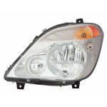 Headlight Assembly for Mercedes Benz Sprinter 2010-2013, Halogen, Left (Driver), CAPA-Certified Replacement