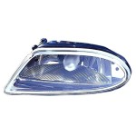 Fog Light Assembly for 2002 - 2005 Mercedes-Benz ML320, Left (Driver) Side, Replacement Housing, Lens, Cover, Rectangular Design without Sport,  1638200328, Replacement