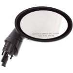 Mirror for COOPER 2002-2008, Right (Passenger), Power, Manual Folding, Heated, Paintable, without Auto Dimming, Blind Spot Detection, Memory, and Signal Light, Convex Glass, Replacement
