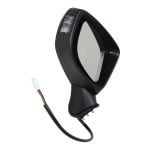 Power Mirror for Mazda 6 2014-2016, Left (Driver), Manual Folding, Heated, Paintable, with Signal Light, without Blind Spot Detection, Replacement