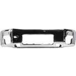 Front Bumper for Nissan Titan 2004-2015 and Armada 2005-2007, Chrome, Fits LE, SE, SL, SV Models, Replacement