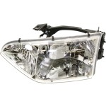 Headlight Assembly for Nissan Quest 2001-2002, Left (Driver), Halogen, Replacement
