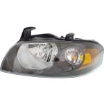 Headlight Assembly for 2004-2006 Nissan Sentra, Left (Driver), Halogen, Black Interior, SE-R/SE-R Spec V Models, Replacement