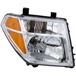 Headlight Assembly, Halogen for Nissan Frontier 2005-2008, Pathfinder 2005-2007, Right (Passenger), Replacement