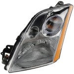 Headlight Assembly for Nissan Sentra 2007-2009, Left (Driver), Halogen, 2.0L Engine, Fits Base/S/SL/SR Models, Replacement