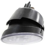 Front Fog Light Assembly for Titan, Nissan 2004-2015 Left (Driver) Side, with Fasteners, Replacement