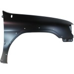 Front Fender for Nissan Pathfinder 1999-2004, Right (Passenger), Primed (Ready to Paint), with Flare Hole, without Guard Hole, Replacement