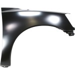 Front Fender for Nissan Titan 2005-2015, Right (Passenger) Side, Primed (Ready to Paint), with Antenna Hole, Replacement (CAPA Certified)