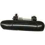 Front Exterior Door Handle for Nissan Altima 1998-2001, Left (Driver), Smooth Black, without Keyhole, Replacement