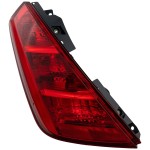 Tail Light Assembly for 2003-2005 Nissan Murano, Left (Driver) Side, Red Lens, Replacement
