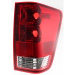 Tail Light for Nissan Titan 2004-2015, Right (Passenger) Side, Lens and Housing, with Utility Compartment, Replacement