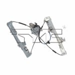 Front Left (Driver) Door Glass Regulator and Power Window Motor Assembly for 2003 - 2007 Nissan Murano,  80721CA01A-PFM, Replacement