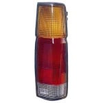 Left (Driver) Tail Light Lens for 1986 - 1997 Nissan D21, Hardbody, without Dual Wheels; OEM Replacement: 2652601G00