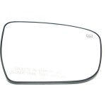 Heated Mirror Glass with Backing Plate for Nissan Murano (2015-2023), Pathfinder (2017-2020), Rogue (2014-2020), Right (Passenger), Replacement