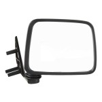 Manual Adjust Mirror for Nissan Pickup 1986-1997, Right (Passenger), Manual Folding, Non-Heated, Paintable, Pedestal Mount Type, Replacement