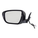 Power Mirror for Nissan Rogue 2014-2017, Left (Driver), Manual Folding, Non-Heated, Paintable, with Signal Light, without Side View Camera, Suitable for USA Built Vehicle (2014-2017)/Korea Built Vehicle (2015-2016), Replacement
