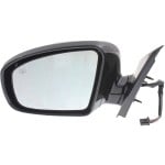 Power Mirror for Nissan Pathfinder 2013-2017, Left (Driver), Manual Folding, Heated, Paintable, without Around View Monitor, SL Model, (Excludes Hybrid Model), Replacement